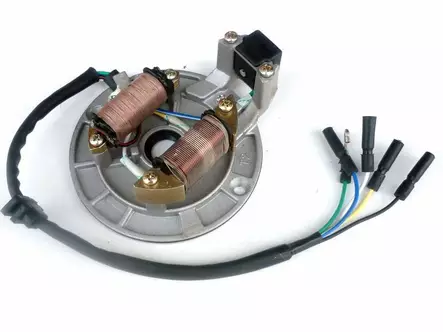 Staattori magneetto valopuolla 50cc 70cc 90cc 110cc 125cc monkey samurai kiinancrossi - Crossin ja mopon staattorit - 6438471023756 - 4