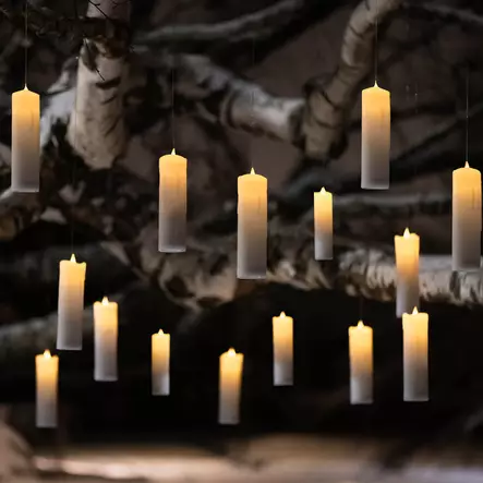 Riippuvat kynttilät - Valoketjut ulko- ja sisäkäyttöön - 6410416380896 - 2