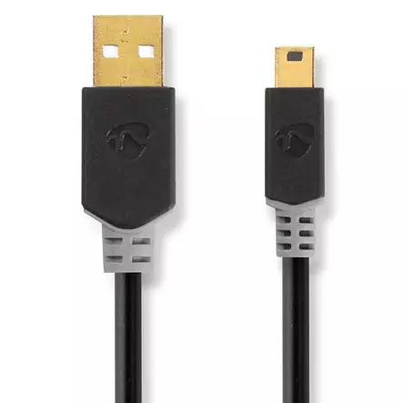 USB kaapeli 2m - HDMI-, USB- ja datakaapelit - 5412810263486 - 1