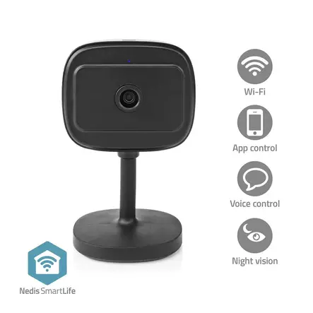 Valvontakamera sisälle nedis smartlife - Valvontakamerat - 5412810414086 - 2