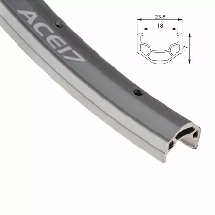 Vanne ALEX 28" 18-622 ACE 17 36r - Polkupyörän vanteet 29", 28", 27,5", 26" - 6438131037826 - 1