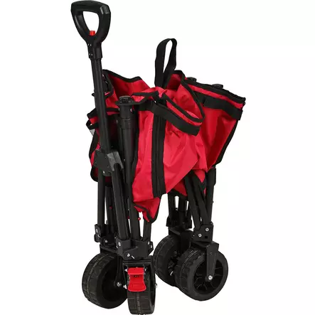 Kokoontaittuva puutarhakärry, vetokärry - Kottikärryt ja maitokärryt - 8721037356596 - 2