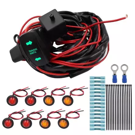 Mönkijän vilkkusarja atv utv ajoneuvoihin - Mönkijän valot ja polttimot - 6438471342376 - 1