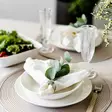 Valkoinen keittolautanen keraamiikka 20cm - Mukit, lasit, lautaset ja muut astiat - 6416550752476 - 4