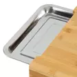 Bambu leikkuulauta ulosvedettävä tarjotin - Leikkuulaudat - 8711295187216 - 3