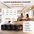 Tehokas lifepoakku 24v aurinkosähköön 100ah bluetooth - LifePO4-akut - 6438471353396 - 6
