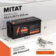 Lifepo akku 24v 100ah tehokas akku veneeseen - LifePO4-akut - 6438471352016 - 2