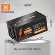 Lifepo 300ah 24v akku autoon - LifePO4-akut - 6438471350456 - 2