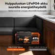 Lifepo 12v 200ah akku asuntoautoon pieni koko - LifePO4-akut - 6438471351996 - 2