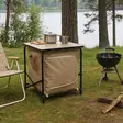 Camping retkeilypöytä kaapilla - Retkituolit ja retkipöydät - 8720573955546 - 2