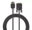 Näytön ja tietokoneen liitoskaapeli - HDMI-, USB- ja datakaapelit - 5412810264346 - 2