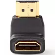 Nedis hdmi kulmasovitin musta - Liittimet, adapterit ja telakointiasemat - 5412810289936 - 3