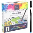 Tarkat fineliners tussit 24 kpl väriä - Tussit, kynät ja kynäharpit - 8721037839846 - 1