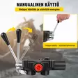 Manuaalinen hydraulinen ohjausventtiili - Työkoneen lisävarusteet - 6438471353556 - 4
