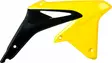 Ilmanohjainlevyjen suojat RMZ450 08-17 BK/YL - Moottorikelkan vesipumput ja osat - 5604415026386 - 2
