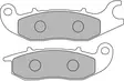 Jarrupalat Ferodo Platinum Honda, Rieju - Moottoripyörän jarrupalat - 6438471284126 - 2