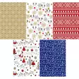 joulupaperi 5m 100cm lahjapaperi - Paketointi - 6410410106706 - 1