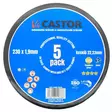 Metalli rosteri laikka 230 x 1,9mm - Kulmahiomakonelaikat 230mm - 6438168116686 - 1