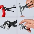 Vesipumppupihdit knipex 100mm - Putkipihdit ja pulttisakset - 4003773085836 - 3