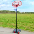 koripallo teline korilla säädettävä - Pihapelit ja kesäpelit - 6418536015506 - 1