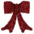 Punainen joulurusetti 41x42cm rusetti koriste - Joulukoristeet - 6410416576336 - 1