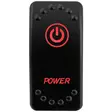 Kytkin rocker led 12 24v 5pin led on off virtakytkin - Auton katkaisimet - 6438471349986 - 1