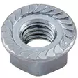 Hammastettu laippamutteri din 6923 - Kateruuvit - 8712067821406 - 1