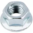 Hammastettu m8 laippamutteri din 6923 - Kateruuvit - 8712067821406 - 2