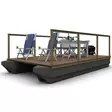 Lauttaponttooni pääty 170kg 120cm - Laituriponttoonit ja laituritikkaat - 6430039252226 - 5