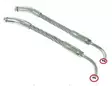 Liukukiskon jäähdyttäjä 35cm kovametalli Sno-X (pari) - Moottorikelkan liukukiskon jäähdyttimet - 6438235184396 - 2