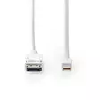 Mini displayport kaapeli 2 metriä displayport liittimeen - HDMI-, USB- ja datakaapelit - 5412810322206 - 2