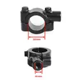 Peilikiinnike ohjaustankoon 20mm - Crossin ja mopon ohjaustangot - 6438471274776 - 2
