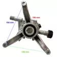 Painepesuripumppu 22 mm akselille - Painepesurin liittimet ja varaosat - 6438471339796 - 4