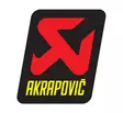 Pakoputken tarra Akrapovic Horizontal 150x44mm - Moottoripyörän pakoputkistot - 3831095050406 - 2