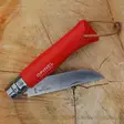 Opinel puukko N°08 punainen - Retkipuukot ja retkikirveet - 3123840017056 - 2