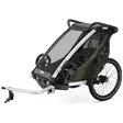 Thule chariot lite 1 pyöräkärry yhdelle lapselle vihreä - Kuljetusistuimet ja pyöräperäkärryt - 197074761996 - 1