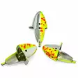 Raksipää jp2 chrome 026 yellow splatter 3kpl jackpot - Lohiuistimet ja taimenuistimet - 6430045576316 - 1