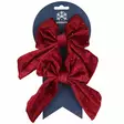 Rusetit 2kpl burgundynpunainen joulurusetti - Joulukoristeet - 6410416576206 - 2
