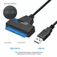 22pin sata to usb - HDMI-, USB- ja datakaapelit - 6438471306316 - 2