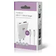 Nedis gan laturi mukana usb c usb c kaapeli tuotepakkaus - Puhelimen laturit - 5412810471546 - 5