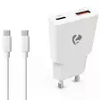 Nedis 30 w gan seinälaturi usb c ja usb a porteilla - Puhelimen laturit - 5412810471546 - 1