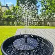 Suihkulähde aurinkokenno puutarhaan - Suihkulähteet ja suihkulähdepumput - 6410416527536 - 2