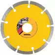 Mirka diamond diy se timanttilaikka 125mm keltainen, segmentoitu timanttireuna näkyvissä - Timanttilaikat ja betonihiomalaikat - 6416868941616 - 1