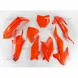 UFO Muovisarja 5-os. Fluo Orange KTM SX85 18-24 - Motocrosspyörien katesarjat - 6438471342086 - 2