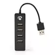 Nedis usb keskitin 4xusb - Liittimet, adapterit ja telakointiasemat - 5412810315116 - 1