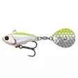 Savage gear fat tail spin 6,5cm 16g valkoinen keltainen - Lippauistimet - 5706301770646 - 1