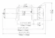 VINSSI 12V EWX 5500 MITAT - Mönkijän vinssit - 6438471002836 - 6
