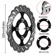 Xmoto XB-88 takajarrulevy 220mm - Crossin ja mopon jarrulevyt - 6438471009286 - 2