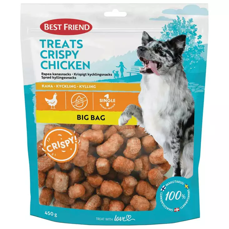 Best friend crispy chicken koiranherkut - Koiran makupalat ja herkut - 5700551173516 - 1