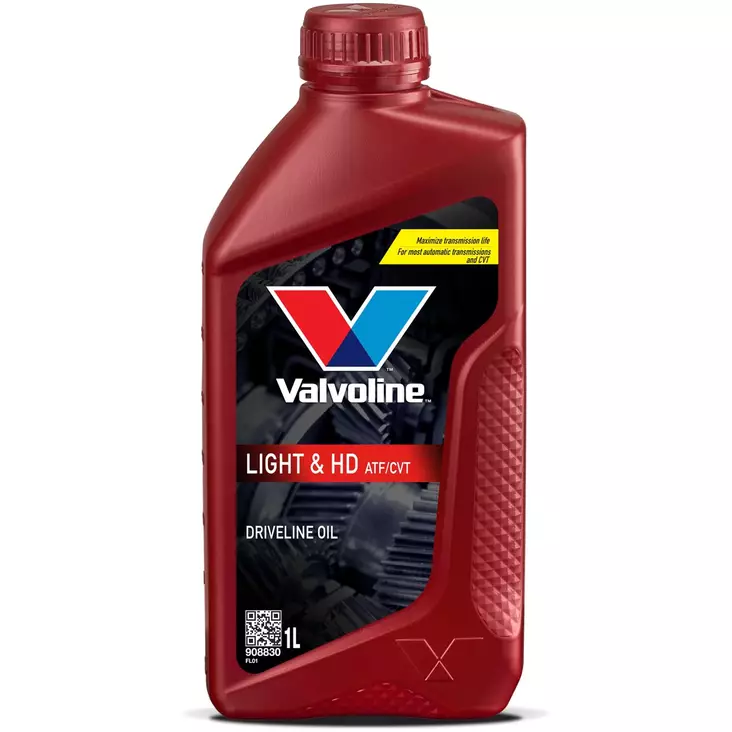 Valvoline light and heavy duty atf cvt vaihteistoöljy 1 l - Auton muut öljyt ja lisäaineet - 8710941015996 - 1